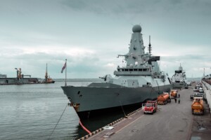 UK MOD Warship with Siemens PLC